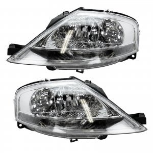 PAIR OF HEADLIGHTS HEADLIGHTS FRONT LH AND RH CITROEN C3 2002> 2009 H1 / H7 PRED. REG